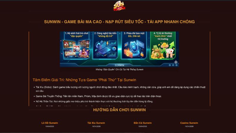 Góc Giải Đáp: Những Điều Bạn Cần Biết Về Sunwin