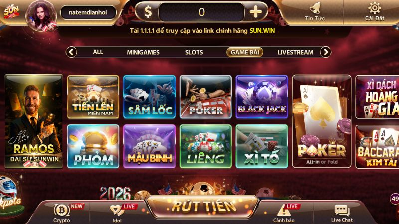 Khám phá những "mỏ vàng" tại sảnh game bài Sunwin Khám phá những "mỏ vàng" tại sảnh game bài Sunwin