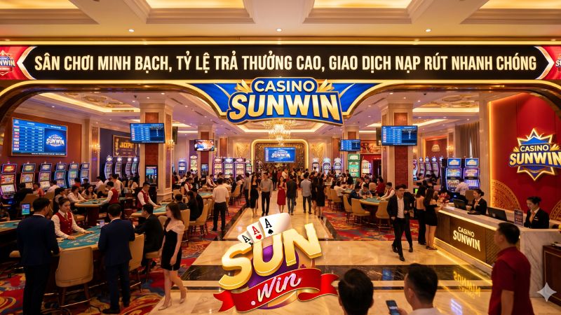 Tại sao sảnh Casino Sunwin lại khác biệt? Là cược thủ hãy khám phá ngay